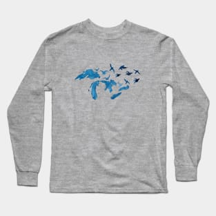 Great Lakes Take Flight Long Sleeve T-Shirt